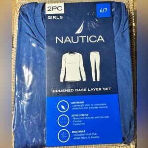 NWT Nautica Girls' Base Layer Set - Variety Sizes